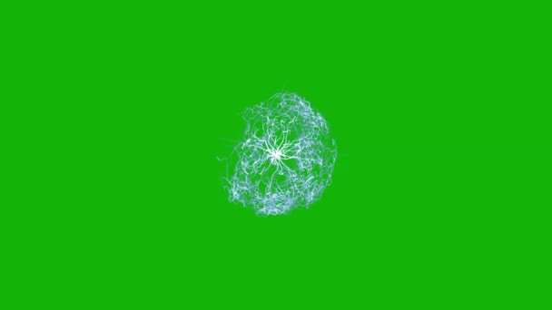Magic Power Πράσινη Οθόνη Κινουμένων Σχεδίων Βίντεο Εύκολη Επεξεργάσιμο Πράσινο — Αρχείο Βίντεο