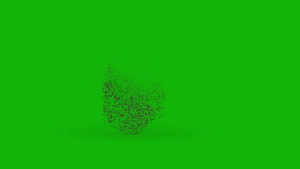Magic Power Πράσινη Οθόνη Κινουμένων Σχεδίων Βίντεο Εύκολη Επεξεργάσιμο Πράσινο — Αρχείο Βίντεο