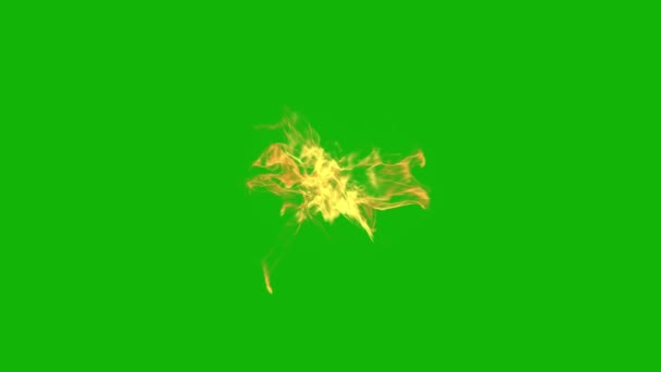 Зеленый Экран Magic Power Анимированное Видео Легкий Съедобный Зеленый Экран — стоковое видео