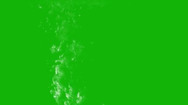Bubbles üst çözünürlük yeşil ekran video 4k, Kolay düzenlenebilir yeşil ekran video, yüksek kaliteli 3D illüstrasyon vektörü. Üst seçim yeşil ekran arkaplanı