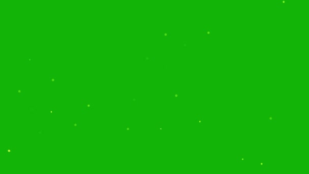 Fireflies Topo Resolução Imagens Tela Verde Fácil Editável Vídeo Tela — Vídeo de Stock