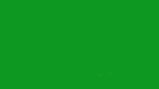 Waterval Top Kwaliteit Groen Scherm Beeldmateriaal Gemakkelijk Bewerken Groen Scherm — Stockvideo