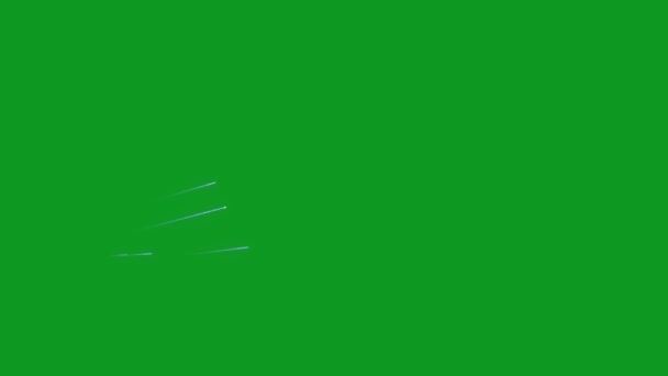Зйомки Зірки Верхньої Роздільної Здатності Зелений Екран Кадри Просте Редагування — стокове відео