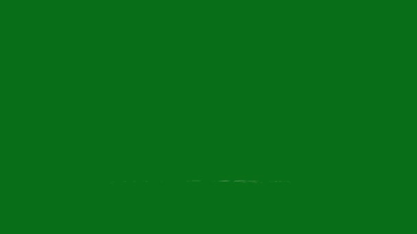 Papier Draaiende Bovenkant Resolutie Groen Scherm Beeldmateriaal Gemakkelijk Bewerken Groen — Stockvideo