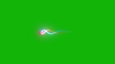 Lazer atışı yüksek kaliteli yeşil ekran arka plan 4K, en iyi seçim! Yüksek talep videosu, 3D animasyon, Ultra Yüksek çözünürlüklü 4k video.