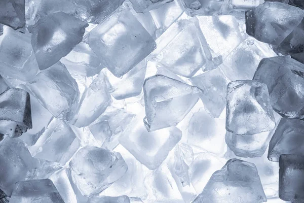 氷のキューブの背景のテクスチャ氷のキューブのパターン — ストック写真