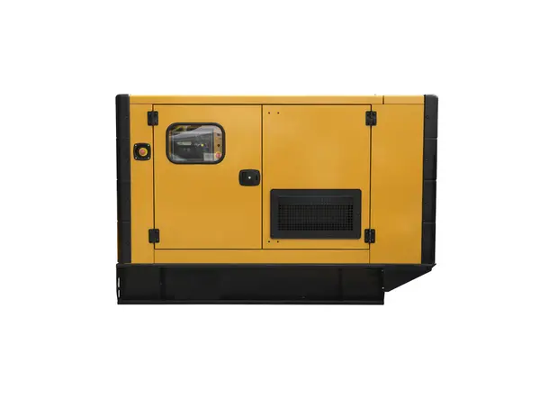 Mobiele Dieselgenerator Voor Noodstroom Industriële Dieselgenerator Stockfoto