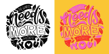 İlham verici el çizimi karalama harfleri. Modern hat sanatı. Fırça boyalı harfler, vektör