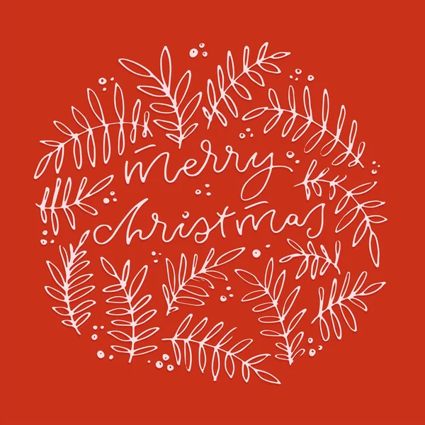 Καλή Κάρτα Χειμερινών Διακοπών Καλά Χριστούγεννα Και Ευτυχισμένο Νέο Έτος — Διανυσματικό Αρχείο