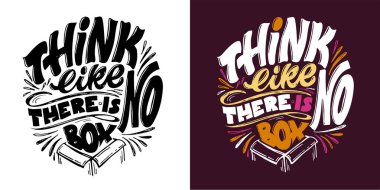 El çizimi motivasyon harfleri modern kaligrafi tarzında. Baskı ve poster tasarımı için ilham sloganı. Vektör