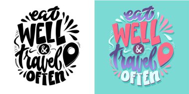 Cute hand drawn doodle lettering postcard, Lettering for t-shirt design, mug print.