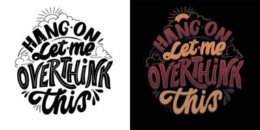 Hayatla ilgili güzel kartpostallar. Motivasyon harfleri, resim baskısı, tişört tasarımı, kupa baskısı.