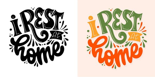 Симпатичная открытка, нарисованная вручную, рисунок футболки, принт кружки, плакат.