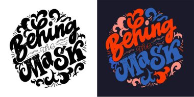 El yapımı motivasyon harfleri modern kaligrafi tarzında alıntılar yapıyor. Baskı ve poster tasarımı için ilham sloganları, tişört baskısı, tişört tasarımı. Vektör