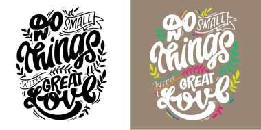 El yazısı Leterin alıntısı. Tebrik kartları, dekorasyon, baskılar ve posterler için el çizimi eşsiz tipografi tasarımı ögesi, tee tasarımı