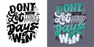 El yazısıyla yazılmış bir alıntı. Tebrik kartları, dekorasyon, baskılar ve posterler için eşsiz bir tipografi tasarımı ögesi, tee tasarımı, kupa baskısı