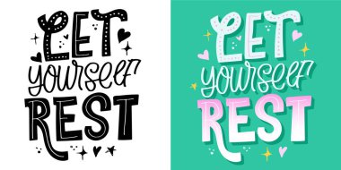 Sevimli el çizimleri, karalama mektupları, tişört tasarımı, golf sopası, bardak baskısı..