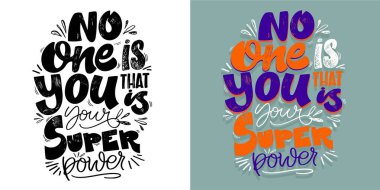 Cute hand drawn doodle lettering postcard. T-shirt design, mug print, tee design, lettering art. clipart