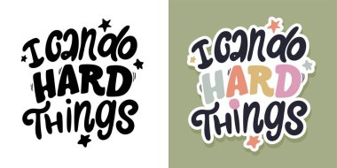 Tebrik kartları, dekorasyon, baskılar ve posterler için el yazısı alıntılar, eşsiz tipografi tasarım ögesi.