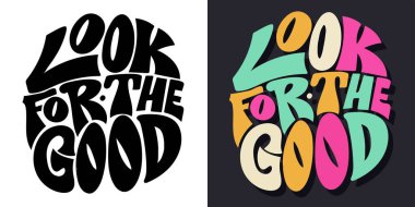 Komik el çizimi alıntılar. Baskı ve poster tasarımı için havalı bir ifade. İlham verici bir slogan. Tebrik kartı şablonu. Tişört tasarımı, kupa baskısı, tişört tasarımı. Vektör