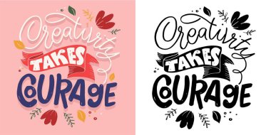 El yazısıyla yazılmış alıntılarla ayarlayın. Tebrik kartları, dekorasyon, baskılar ve posterler için el çizimi eşsiz bir tipografi tasarımı ögesi.