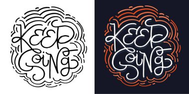 Sevimli renk harf kartpostalları motivasyonu - t-shirt tasarımı, tee tasarımı, sanat tasarımı mektupları, kupa baskısı, çanta baskısı.