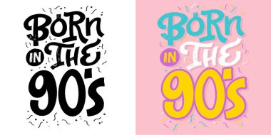 Sevimli, komik, karalama harfleri çizilmiş. Tişört tasarımı, sabıka baskısı.