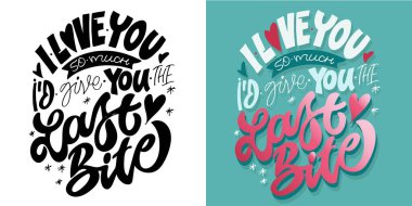 Sevimli el yazısı karalama kartı, tişört tasarımı, kupa baskısı..