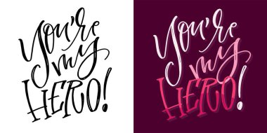 Kartpostal karalamak için güzel el çizimi. Tişört tasarımı, moda sanat eserleri. % 100 vektör dosyası