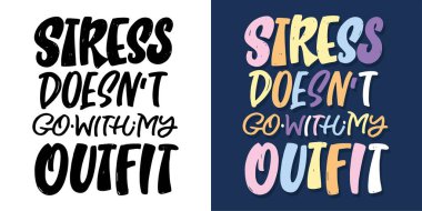 Kartpostal karalamak için güzel el çizimi. Tişört tasarımı, moda sanat eserleri. % 100 vektör dosyası