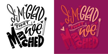 Elle çizilmiş Sevgililer Günü yazısı. Kutlama posteri, kart, kartpostal, davetiye, pankart. Romantik alıntı, vektör harfleri, tipografi. Kalpli bir el yazısı. % 100 vektör dosyası