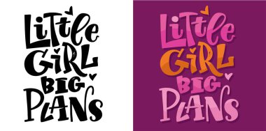 Küçük Bayan Prenses, el yazısı etiketi, tişört tasarımı. % 100 vektör dosyası.