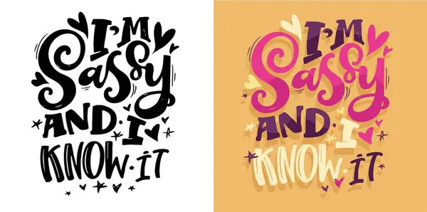 Cute Ręcznie Rysowane Doodle Literówki Pocztówki Projektowanie Shirtów Wykłady Sztuce — Wektor stockowy