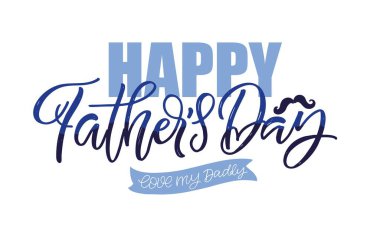 Babalar Günün kutlu olsun. Babam hakkında tişört tasarımı, davetiye, internet, sabıka baskısı. Tipografi, her amaç için harika bir tasarım. Modern hat şablonu. Kutlama alıntısı. 