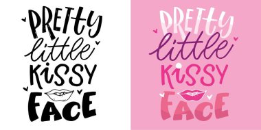 Modern kaligrafi tarzında el yazması alıntılarla ayarlanmış. Baskı ve poster tasarımı için sloganlar. % 100 Vektör resmi