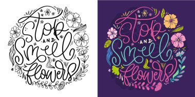 Güzel el çizimi karalama alıntısı. Tişört tasarımı, kupa baskısı, çanta baskısı, kıyafet modası. % 100 elle çizilmiş vektör resmi.