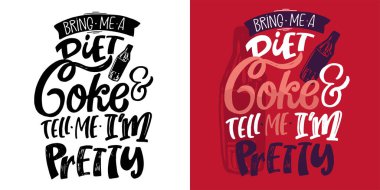 Güzel el çizimi karalama alıntısı. Tişört tasarımı, kupa baskısı, çanta baskısı, kıyafet modası. % 100 elle çizilmiş vektör resmi.