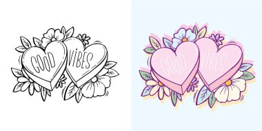 Güzel el çizimi karalama alıntısı. Tişört tasarımı, kupa baskısı, çanta baskısı, kıyafet modası. % 100 elle çizilmiş vektör resmi.