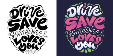 Güzel el çizimi karalama alıntısı. Tişört tasarımı, kupa baskısı, çanta baskısı, kıyafet modası. % 100 elle çizilmiş vektör resmi.