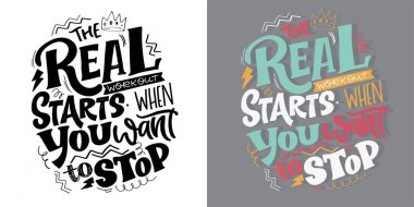 Güzel el çizimi karalama alıntısı. Tişört tasarımı, kupa baskısı, çanta baskısı, kıyafet modası. % 100 elle çizilmiş vektör resmi.