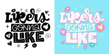 Güzel el çizimi karalama alıntısı. Tişört tasarımı, kupa baskısı, çanta baskısı, kıyafet modası. % 100 elle çizilmiş vektör resmi.