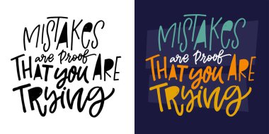 Güzel el çizimi karalama alıntısı. Tişört tasarımı, kupa baskısı, çanta baskısı, kıyafet modası. % 100 elle çizilmiş vektör resmi.