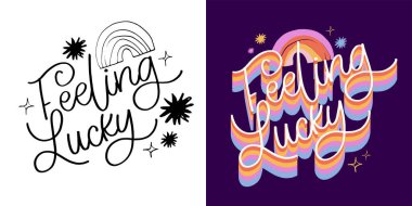 Trendy art hand drawn doodle lettering quote. Lettering for t-shirt design, mug print, bag print, clothes fashion. 100% hand drawn vector image. clipart