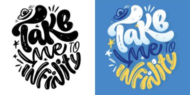 Son moda vektör el karalama harflerinden alıntı yaptı. Tişört tasarımı, kupa baskısı, çanta baskısı, kıyafet modası. % 100 elle çizilmiş vektör resmi.