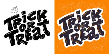 Mutlu Cadılar Bayramı titreşimleri. Güzel el çizimi karalama alıntısı. Tişört tasarımı, kupa baskısı, çanta baskısı, kıyafet modası. % 100 elle çizilmiş vektör resmi.