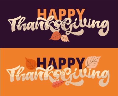 Şükran Günü hediyesi. Şükret. Tişört tasarımı, kupa baskısı, çanta baskısı, kıyafet modası. % 100 elle çizilmiş vektör resmi.