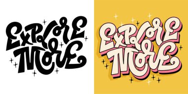 Güzel el çizimi karalama alıntısı. Tişört tasarımı, kupa baskısı, çanta baskısı, kıyafet modası. % 100 elle çizilmiş vektör resmi.