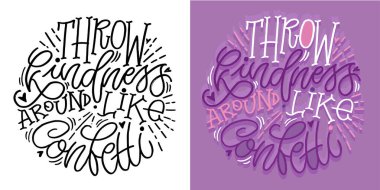 Son moda komik el çizimi karalama alıntıları. Tişört tasarımı, kupa baskısı, çanta baskısı, kıyafet modası. % 100 elle çizilmiş vektör resmi.