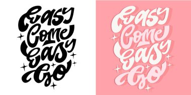 Moda el çizimi karalama yazısı alıntısı. Tişört tasarımı, kupa baskısı, çanta baskısı, kıyafet modası. % 100 elle çizilmiş vektör resmi.