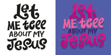 İsa ile ilgili kartpostal, el yazısıyla yazılmış karalama kartpostalı. Tişört tasarımı, sabıka baskısı.